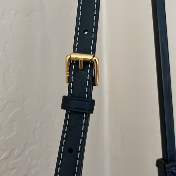 Crossbody Ralph Lauren bag with contrast stitching - Picture 3 of 9